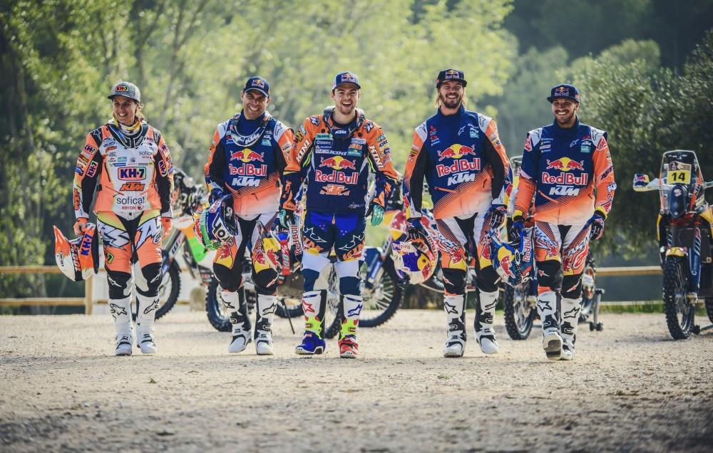 laia-sanz-antoine-meo-matthias-walkner-toby-price-sam-sunderland-ktm-450-rally-2016