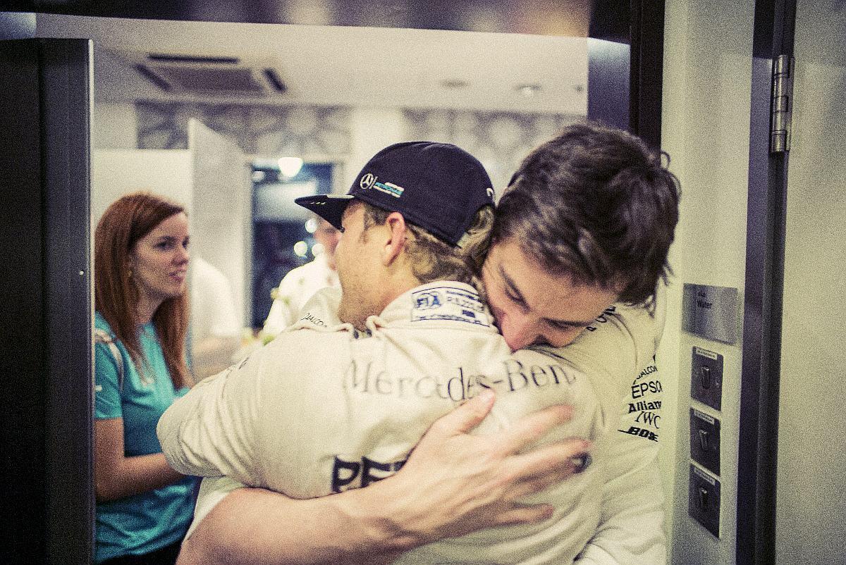 Nico Rosberg 2016 World Championship Victory Behind-the-Scenes Imagery