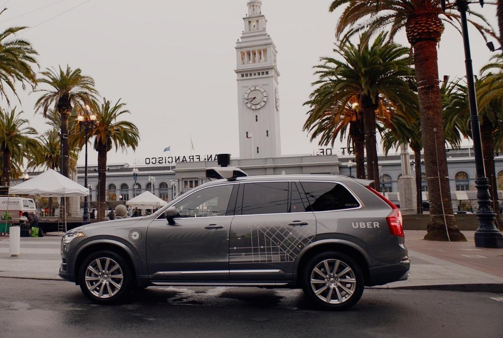 Uber launches self-driving pilot in San Francisco with Volvo Cars