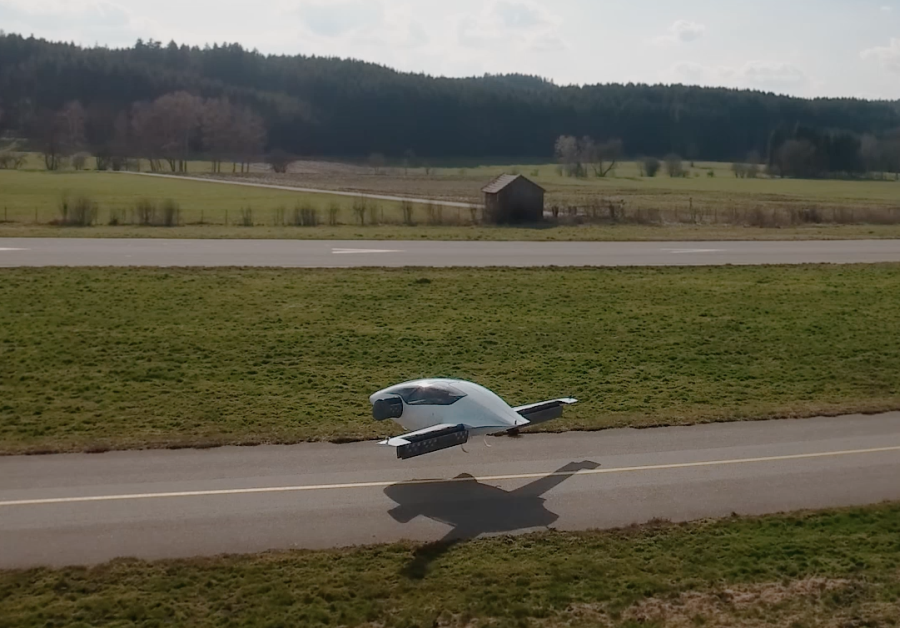 Lilium Jet Landing