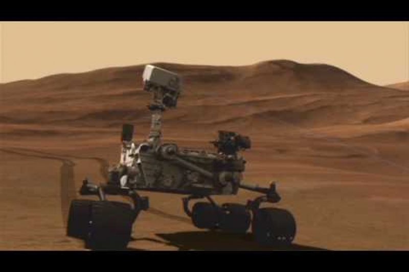 Mars Curiosity na Terra