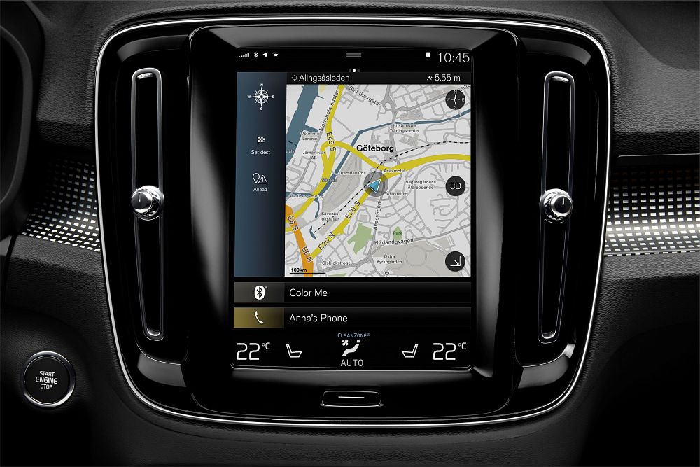 New Volvo XC40 – interior