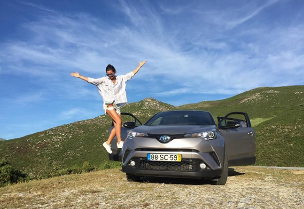 Cláudia Vieira Toyota 2