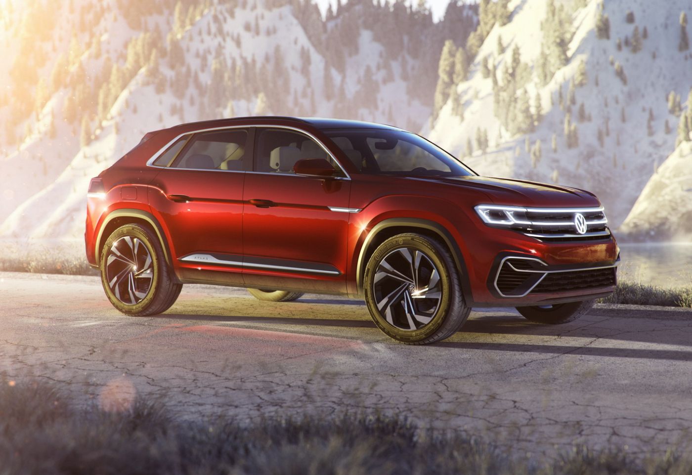 Volkswagen Atlas Cross Concept sport (6)