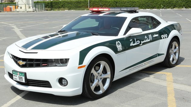 camaro dubai police