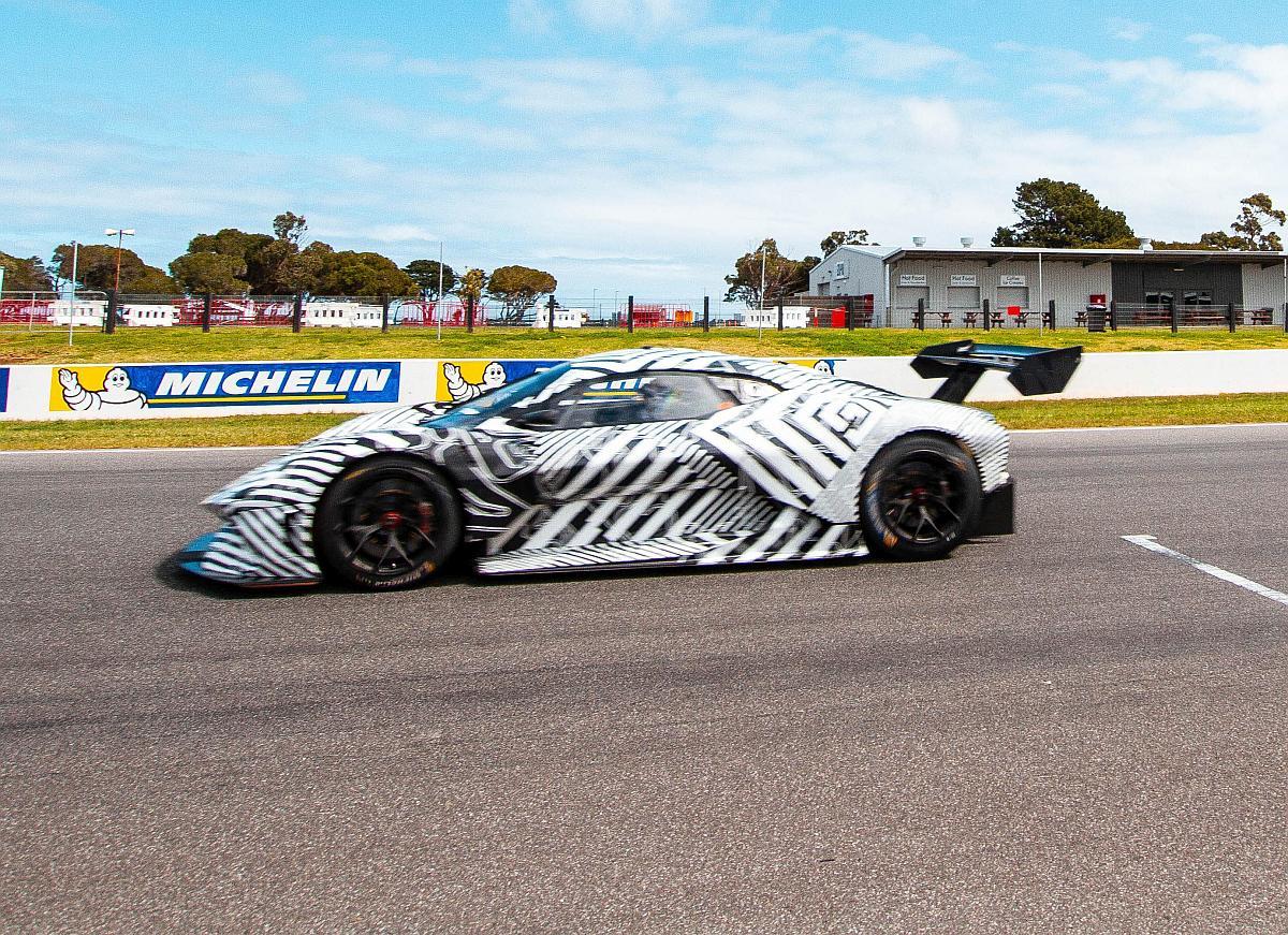 Brabham BT62 Circuit Testing