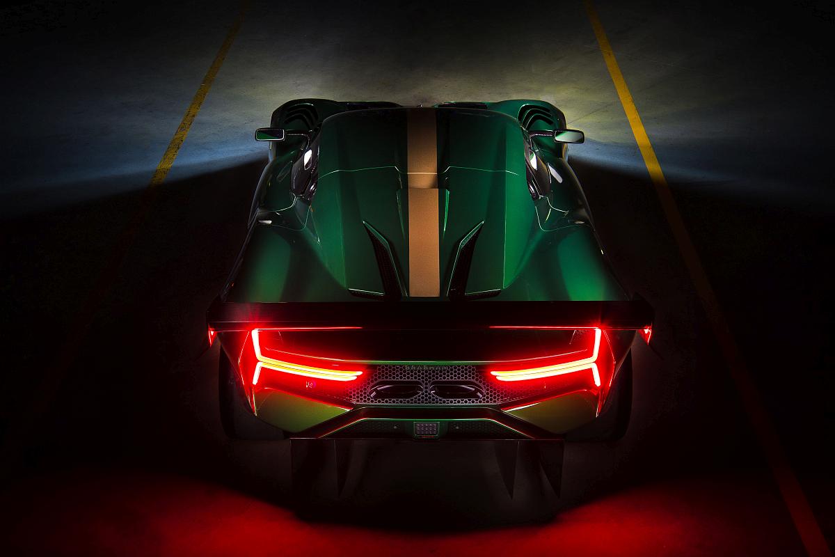 Brabham BT62 Rear View