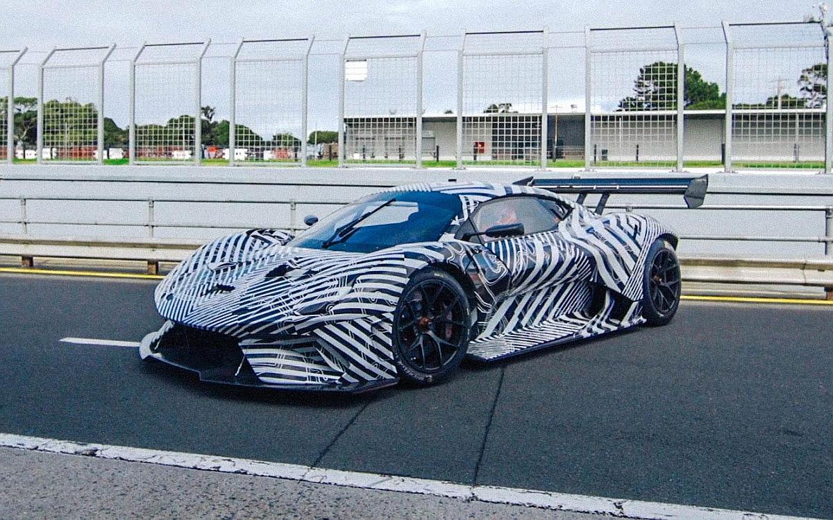 Brabham BT62 in pitlane