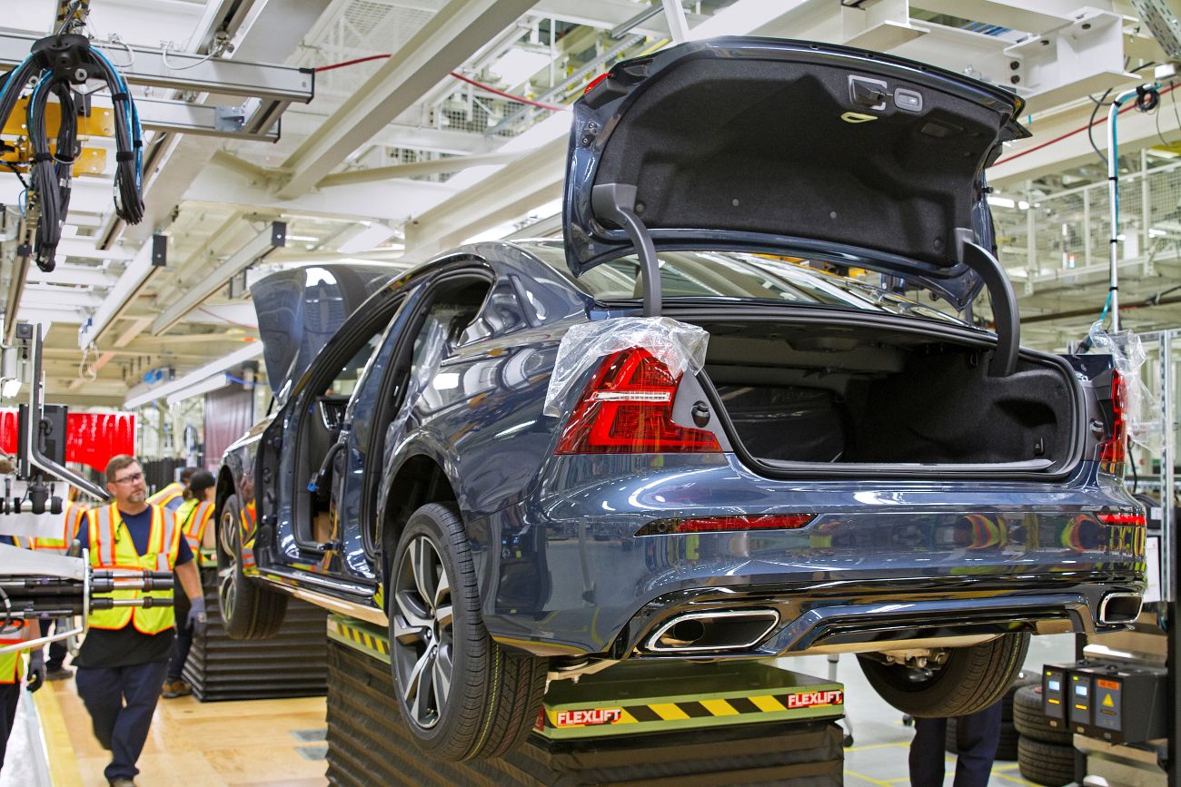 Volvo’s new manufacturing plant in South Carolina, USA