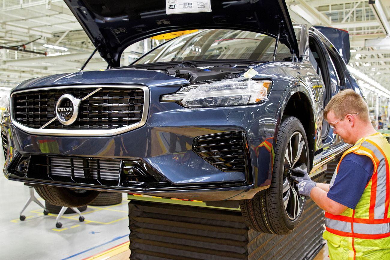 Volvo’s new manufacturing plant in South Carolina, USA