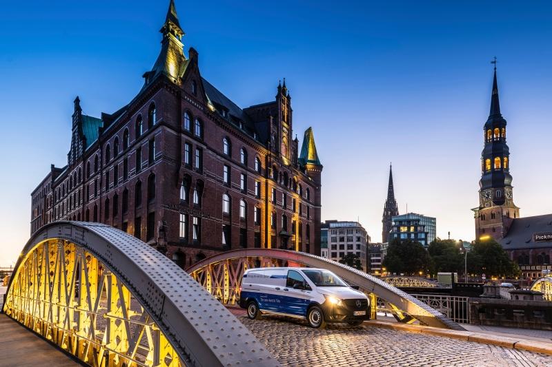 Lokal emissionsfreie Mobilität: Mercedes-Benz eVito fit für den urbanen Einsatz // Local zero-emissions mobility: Mercedes Benz eVito fit for urban life