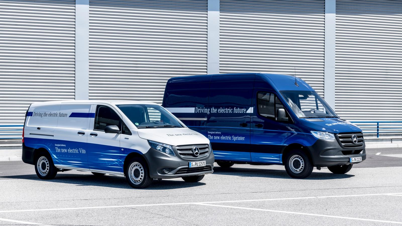 Lokal emissionsfreie MobilitŠt: Mercedes-Benz eVito und eSprinter fit fŸr den urbanen Einsatz // Local zero-emissions mobility: Mercedes Benz eVito and eSprinter fit for urban life