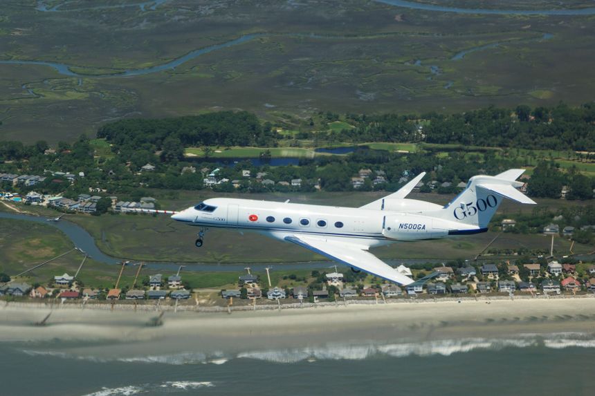 Gulfstream_G500_FT_Aerial_004