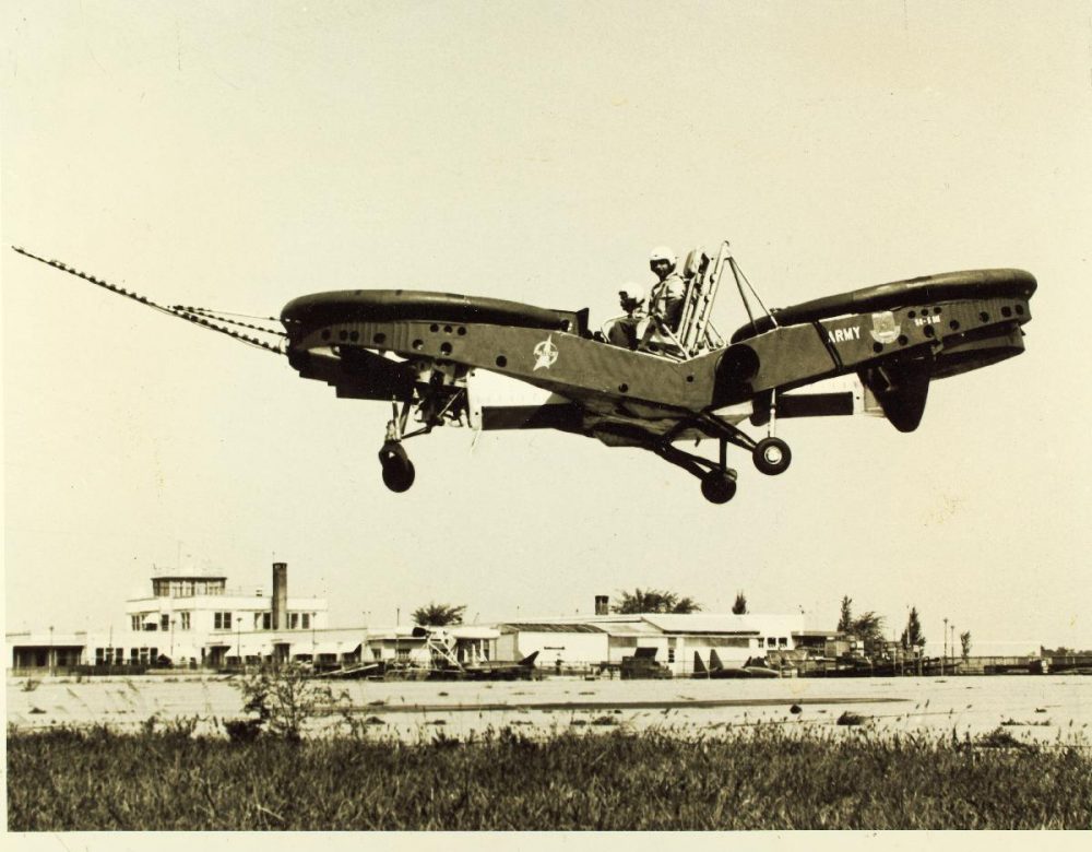 Piasecki_AIRGEEP_II_(Army),_first_flight
