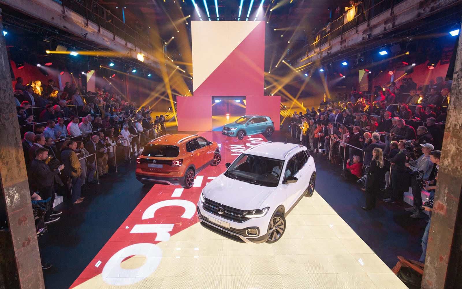 World Premiere of the all-new Volkswagen T-Cross in Amsterdam