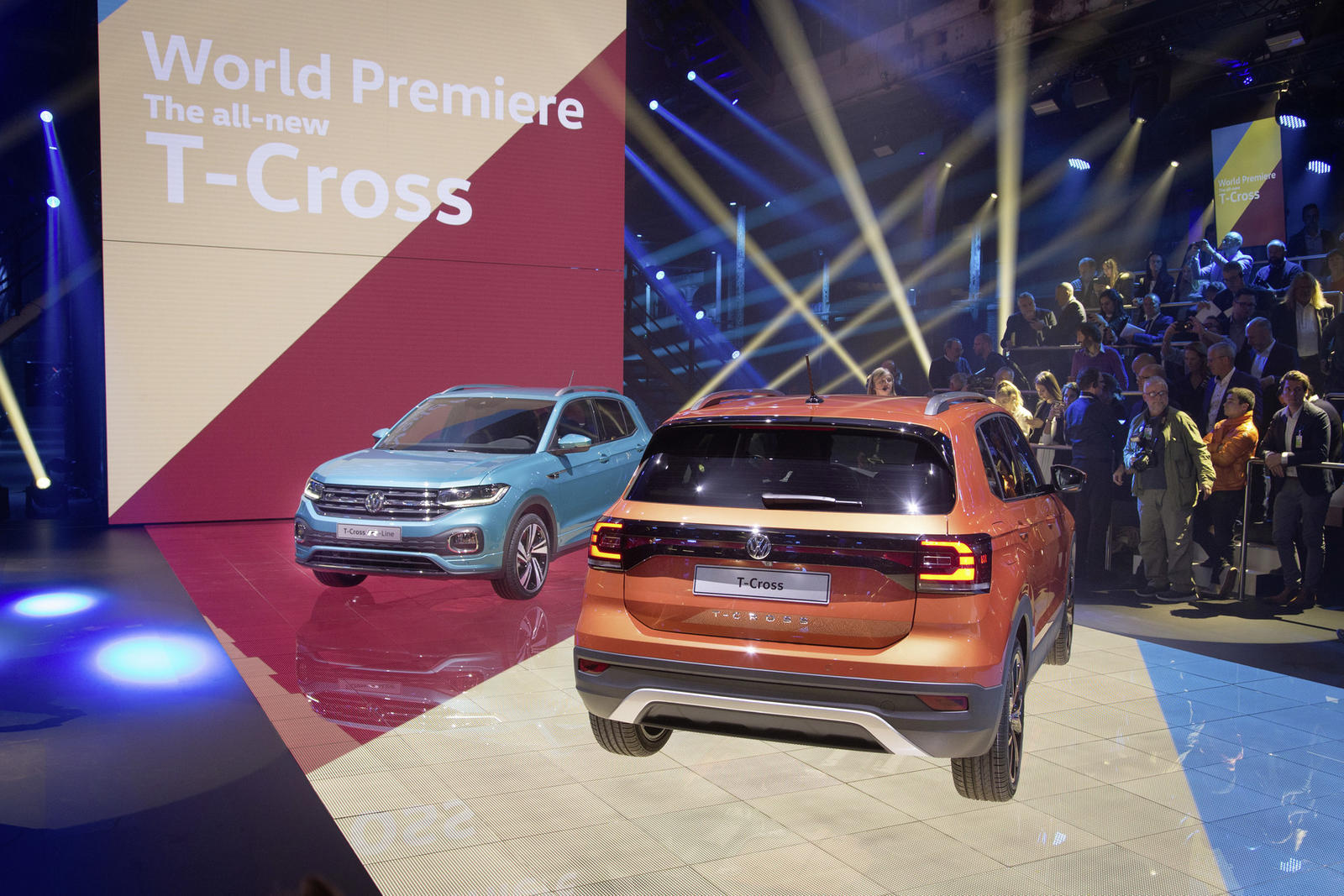 World Premiere of the all-new T-Cross: Volkswagen expands its fa