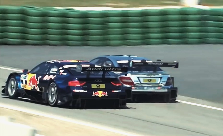 audi mercedes dtm