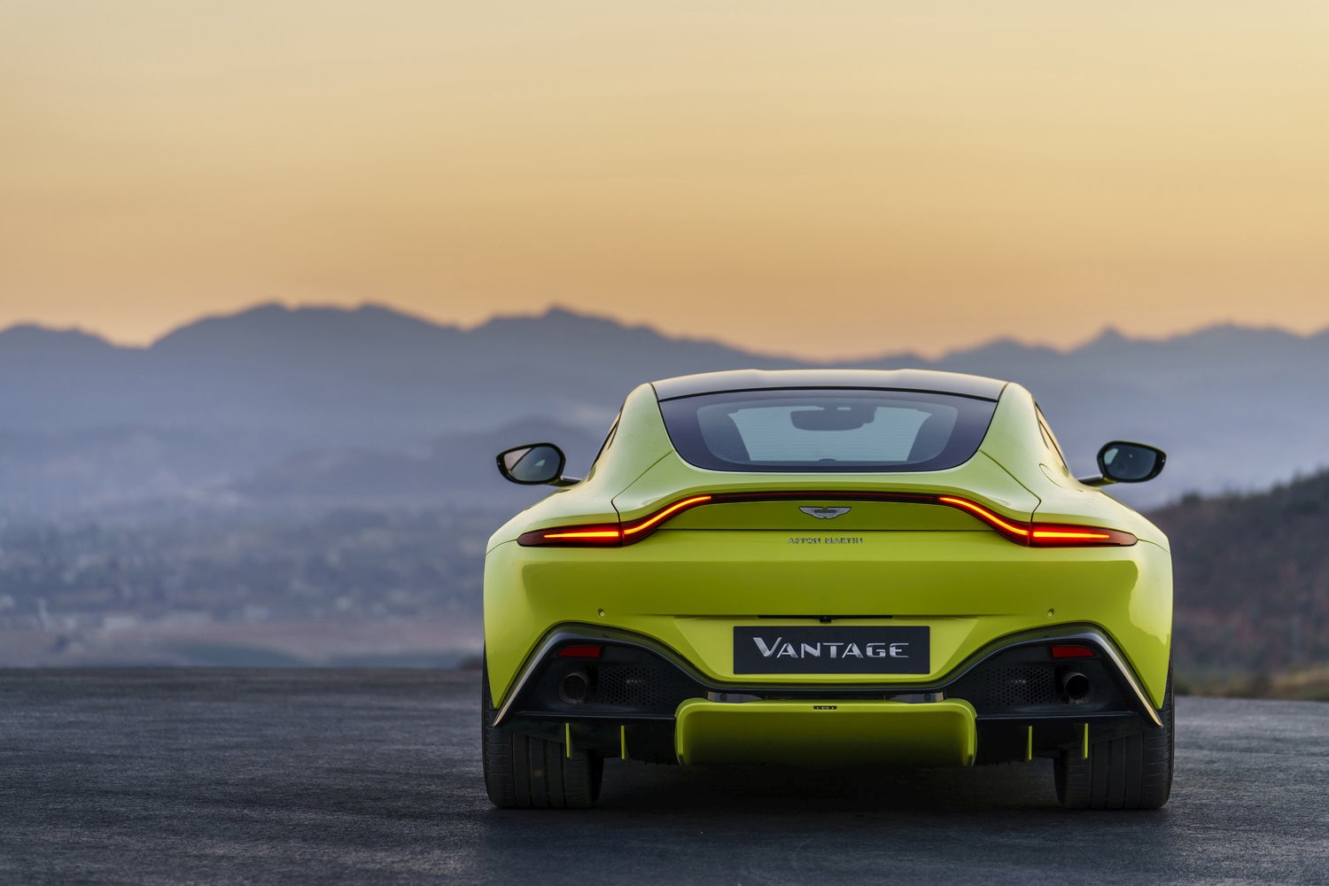 Aston Martin Vantage rear