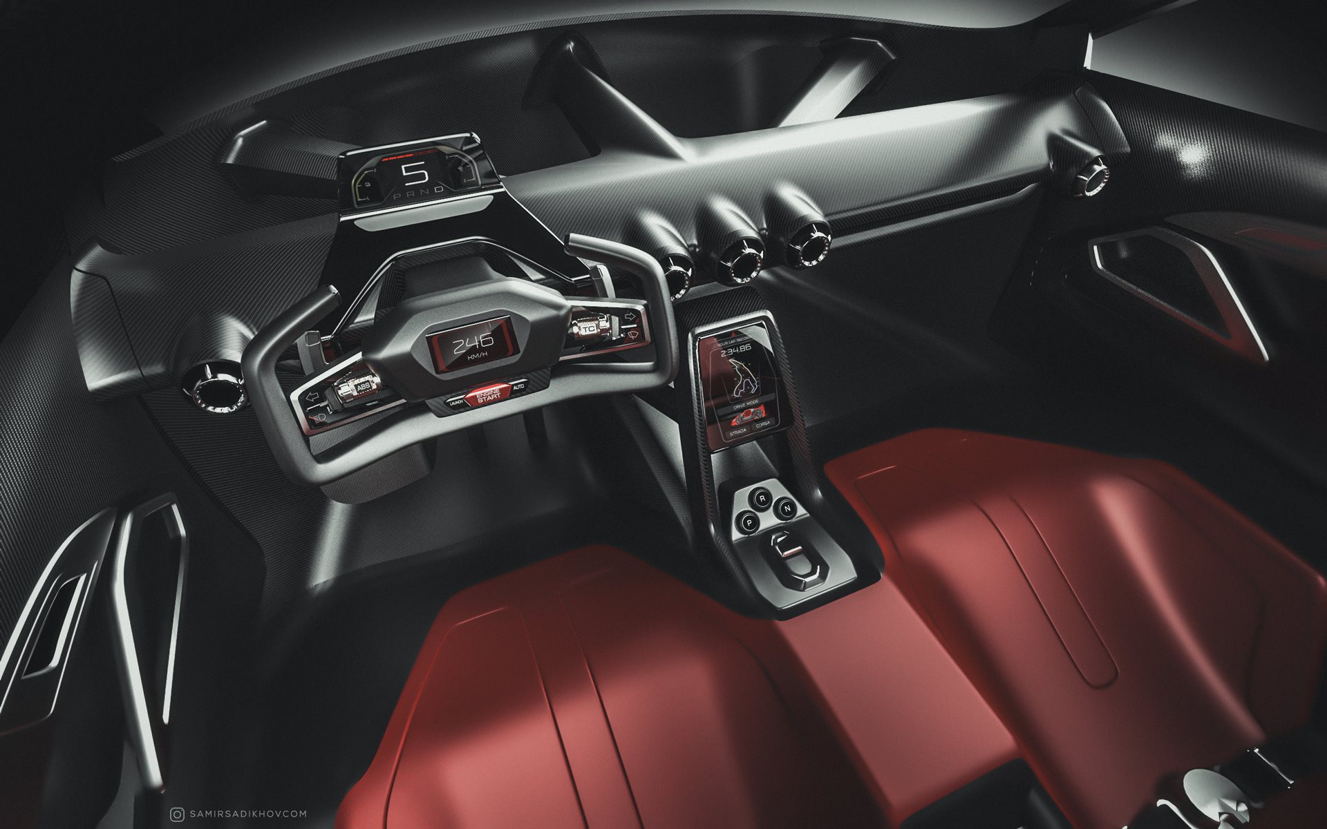 Ferrari F40 Tribute_Samir Sadikhov (16)