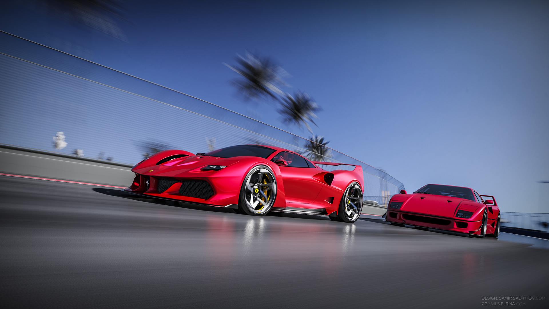 Ferrari F40 Tribute_Samir Sadikhov (22)