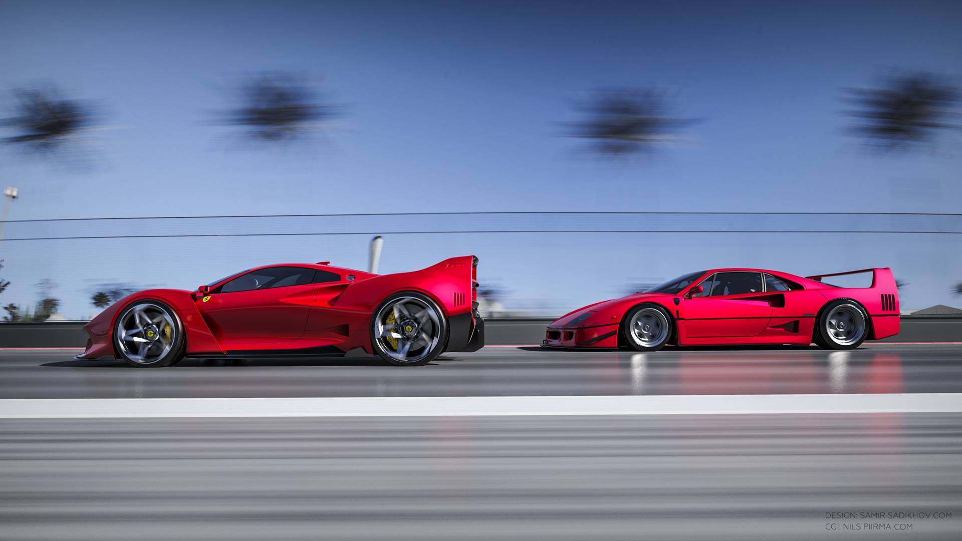 Ferrari F40 Tribute_Samir Sadikhov (23)