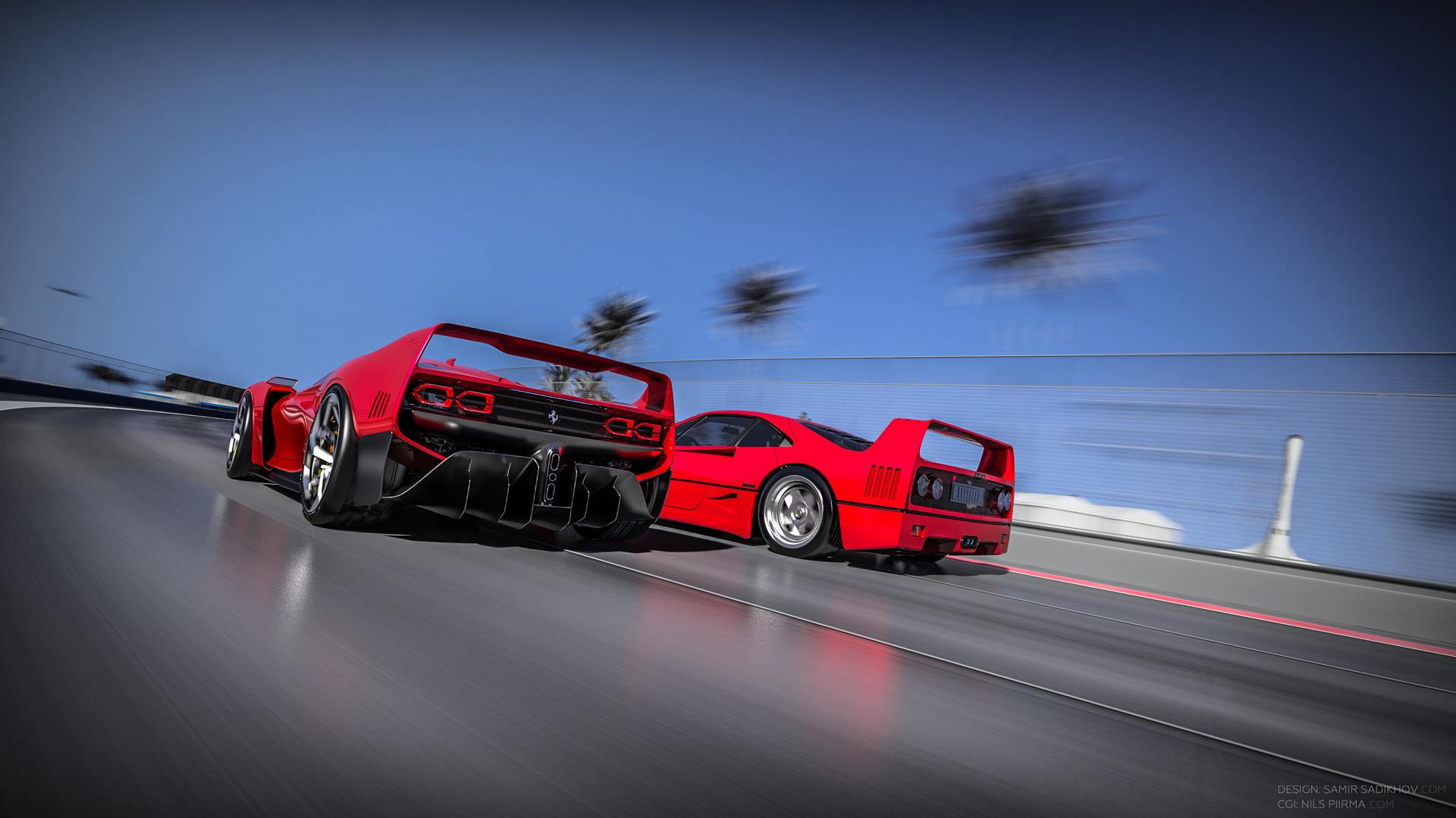 Ferrari F40 Tribute_Samir Sadikhov (24)