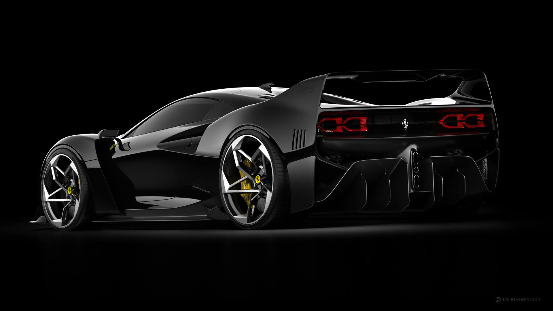 Ferrari F40 Tribute_Samir Sadikhov (6)