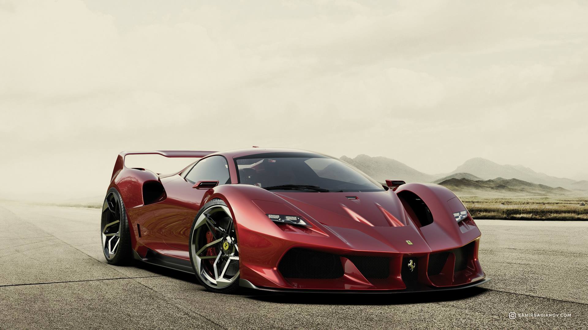 Ferrari F40 Tribute_Samir Sadikhov (8)