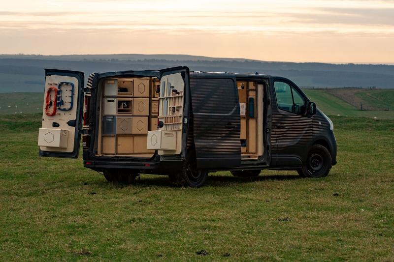 Nissan unveils NV300 Concept-van, a mobile workshop for a creati