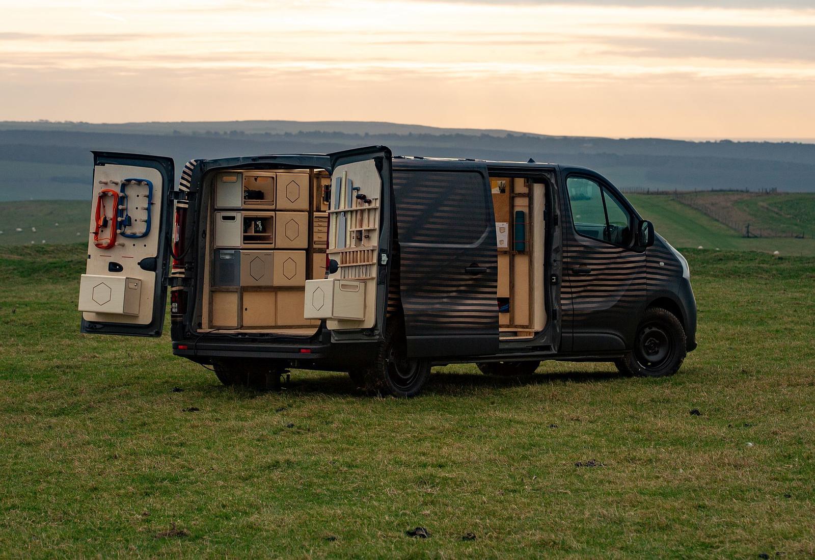 Nissan unveils NV300 Concept-van, a mobile workshop for a creati