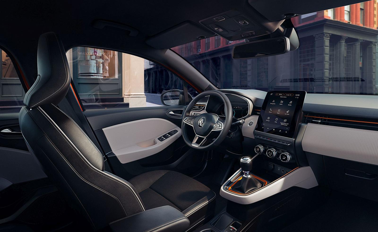 Renault Clio interior 2019 (6)