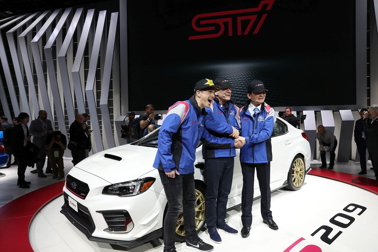 Subaru WRX STI S209 debuts at NAIAS
