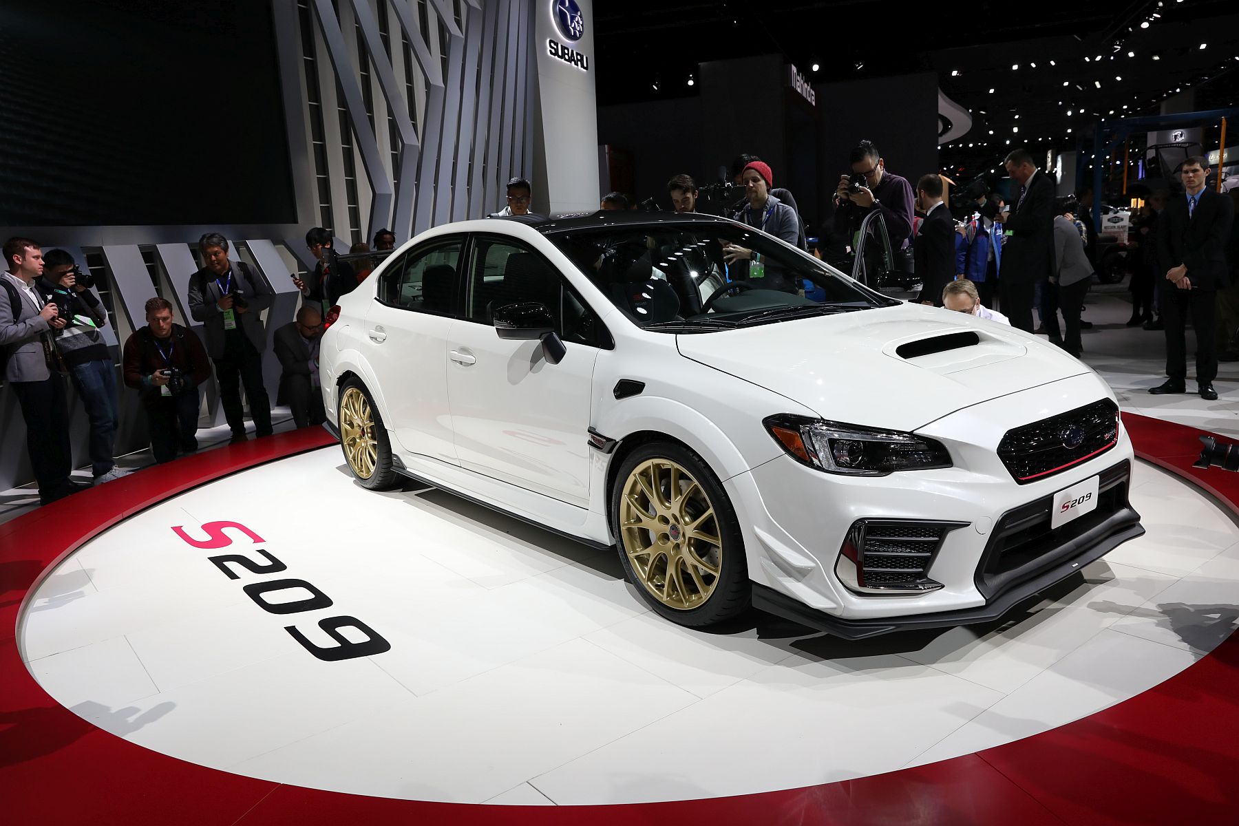 Subaru WRX STI S209 debuts at NAIAS