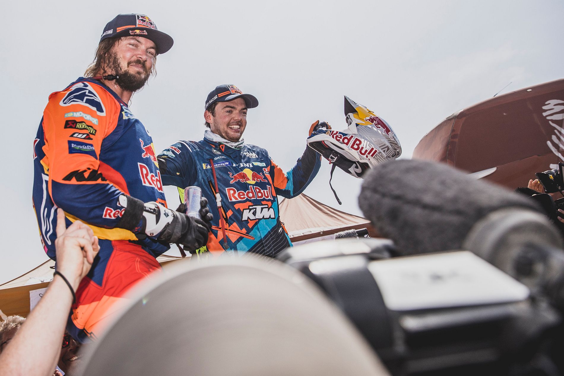 toby Price e Matthias Walkner