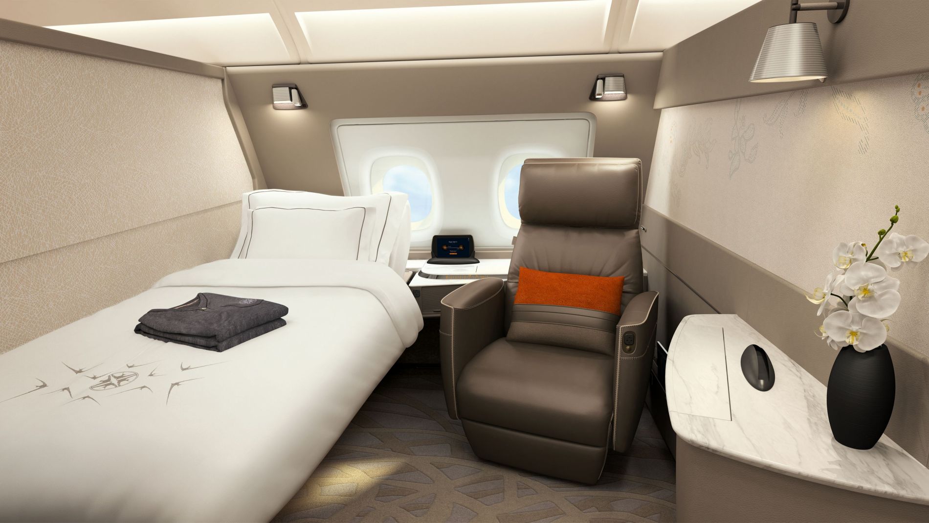 Airbus A380 interior