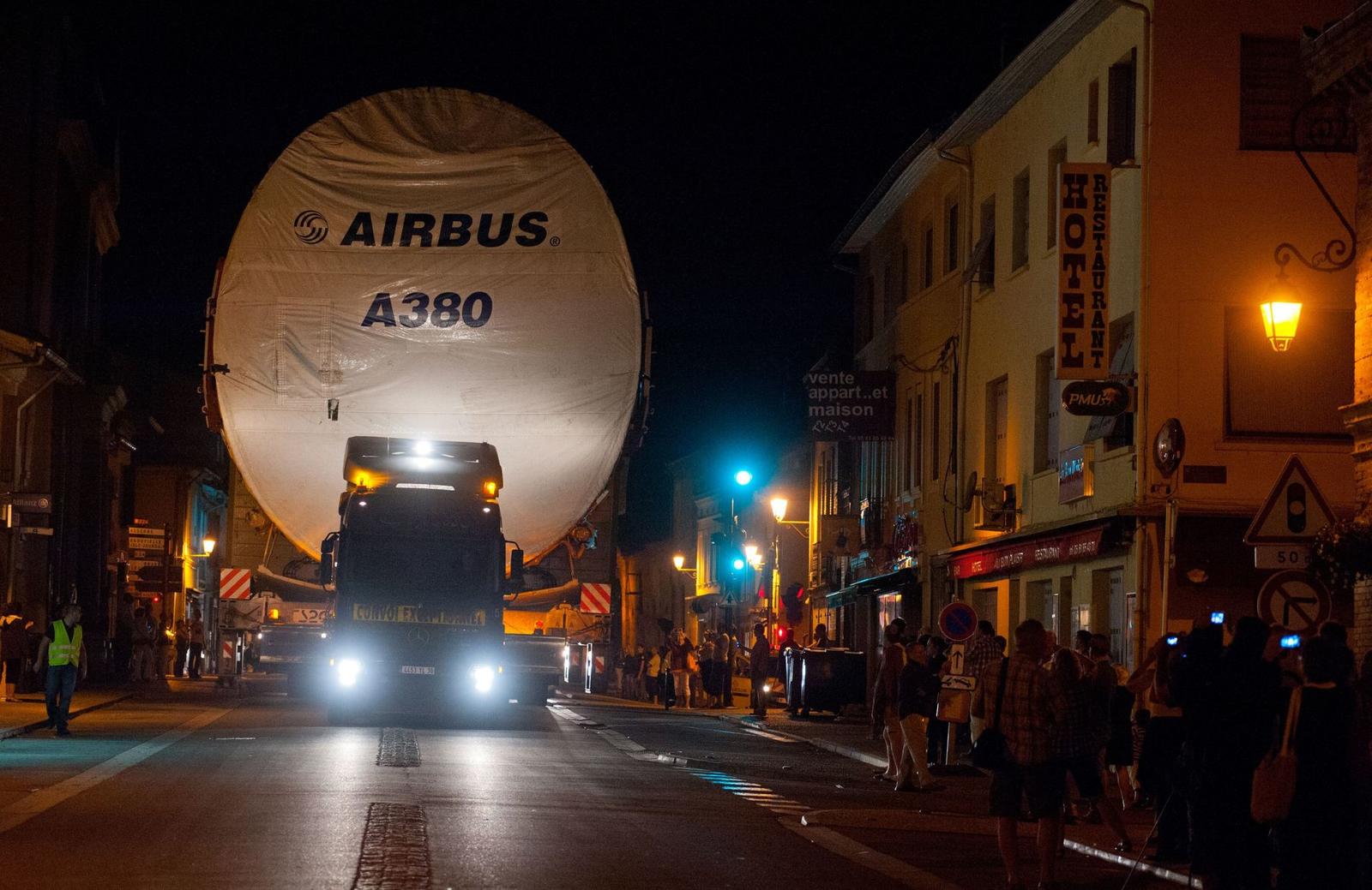 airbus a38o transporte