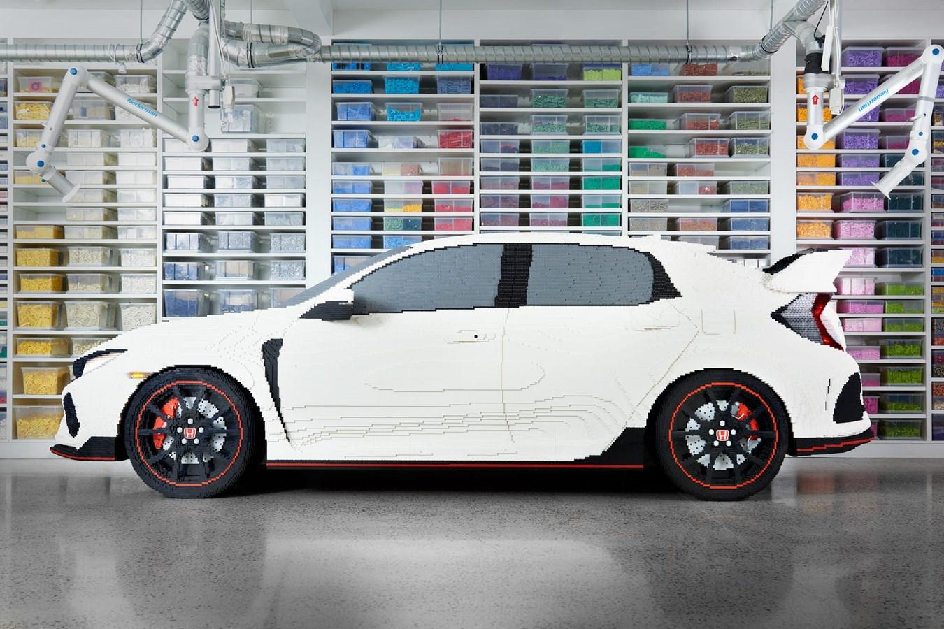 Life-size LEGO® Honda Civic Type R Makes Its Debut