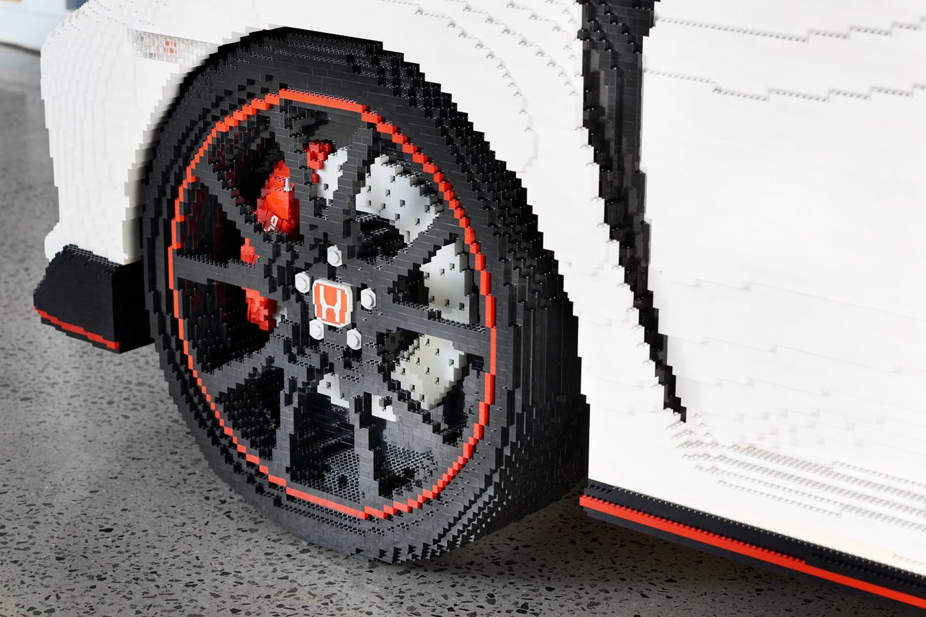 Life-size LEGO® Honda Civic Type R Makes Its Debut