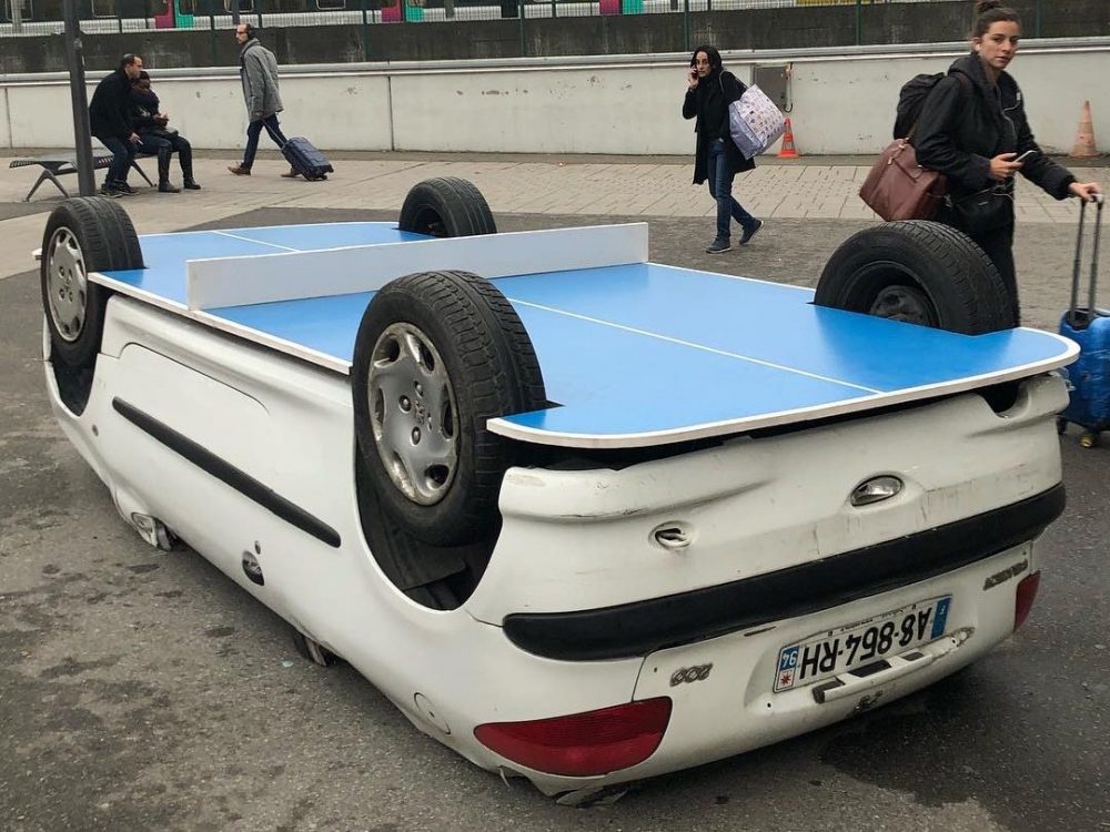 Peugeot 206 Ping-Pong Car