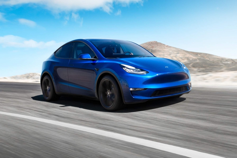 Model Y Front 34 Blue