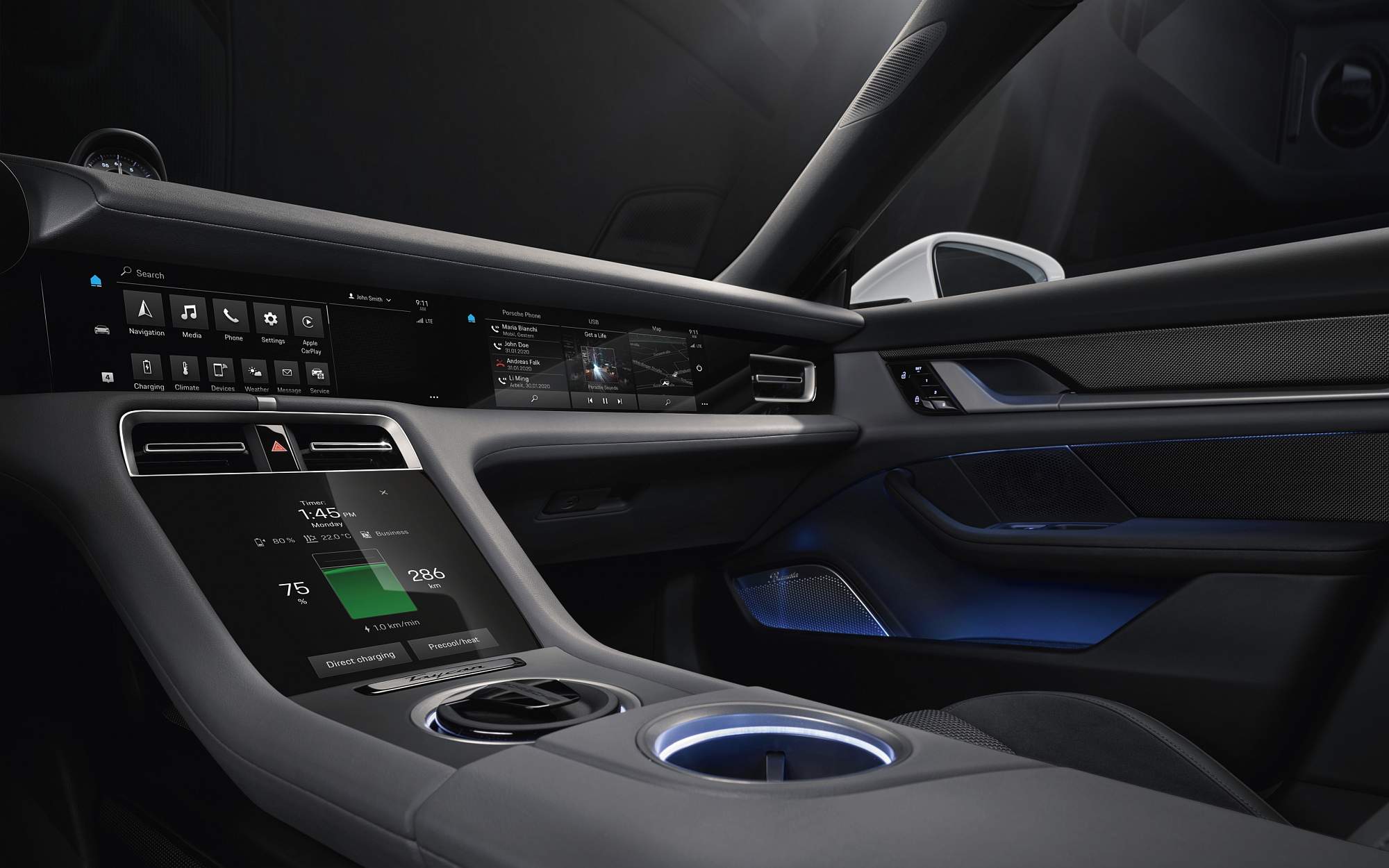 Porsche Taycan_interior (2)