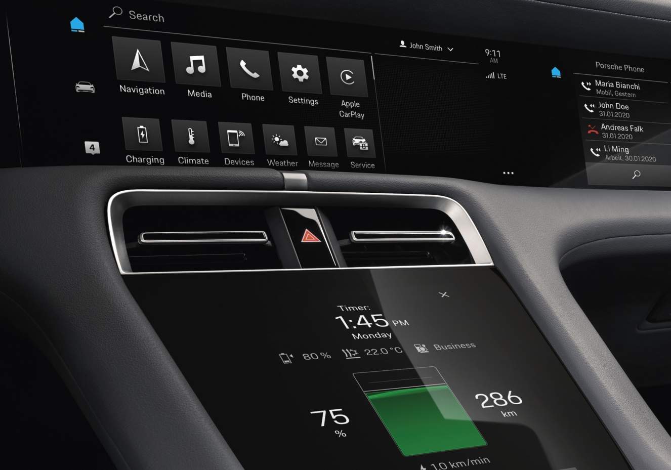 Porsche Taycan_interior (4)