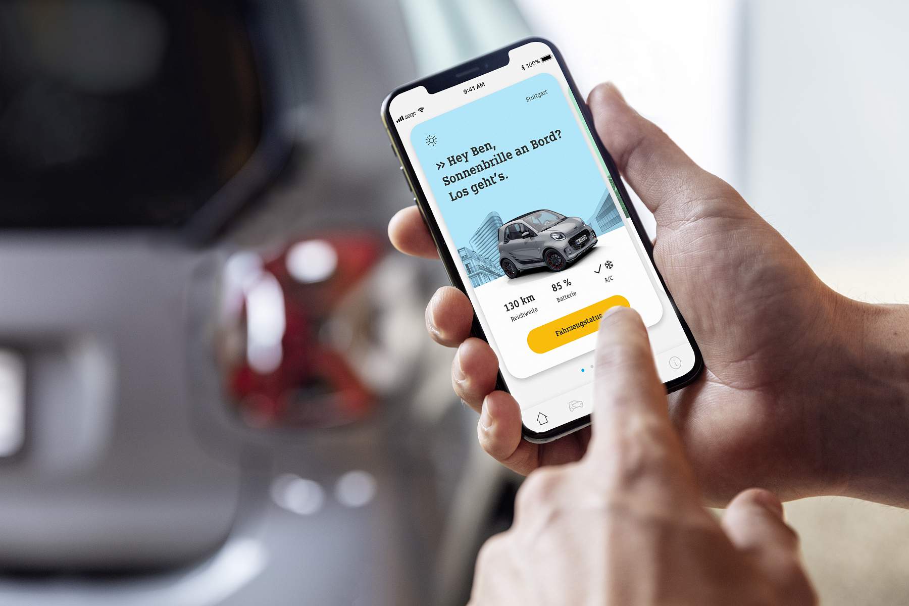 Die neue Generation: smart EQ fortwo

The new generation: smart EQ fortwo