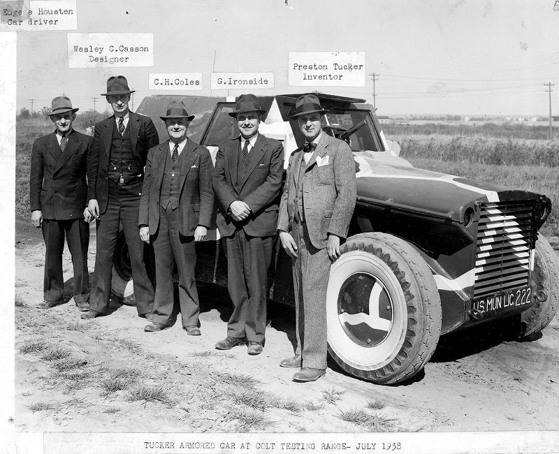 Tucker armored car