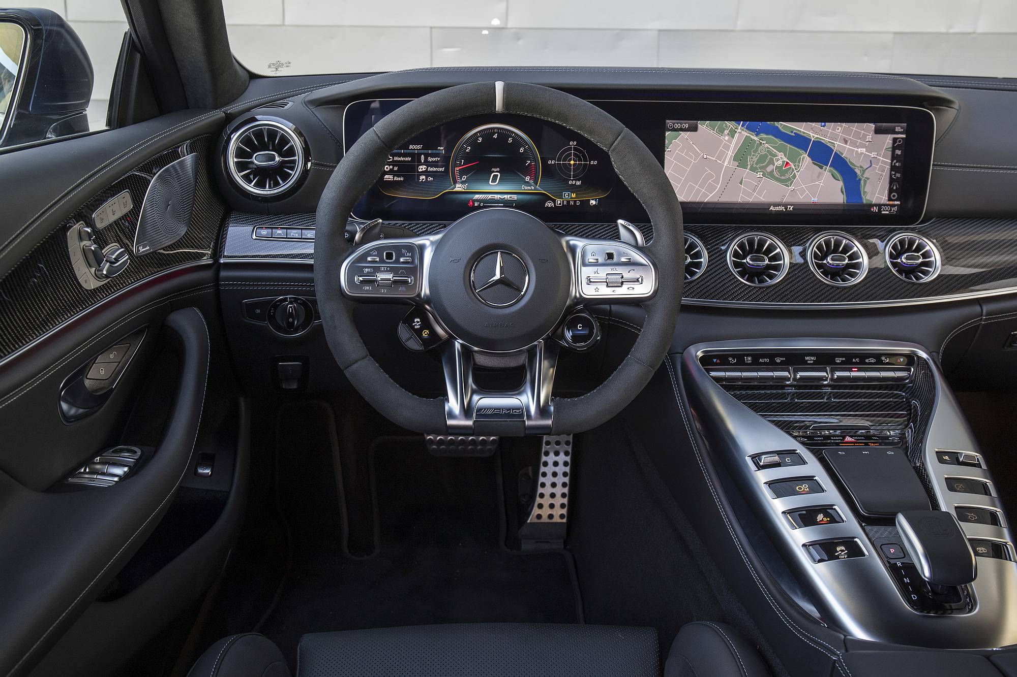 Mercedes-AMG GT 63 S 4MATIC+ 4-Door Coupé. Austin 2018Mercedes-AMG GT 63 S 4MATIC+ 4-Door Coupé. Austin 2018