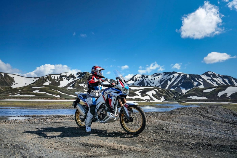 The Honda Africa Twin heads to Iceland for the  third Adventure