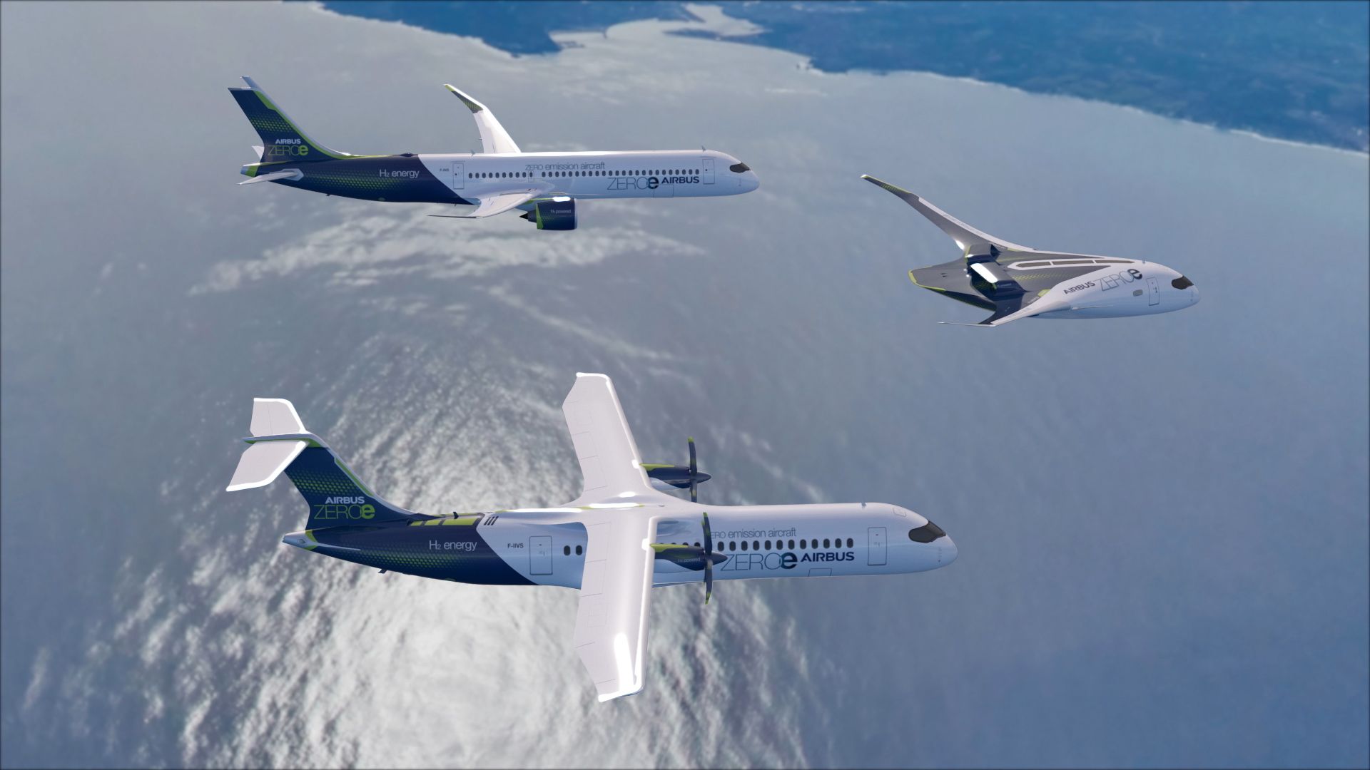 ZEROe concept aircraft – Patrol Flight