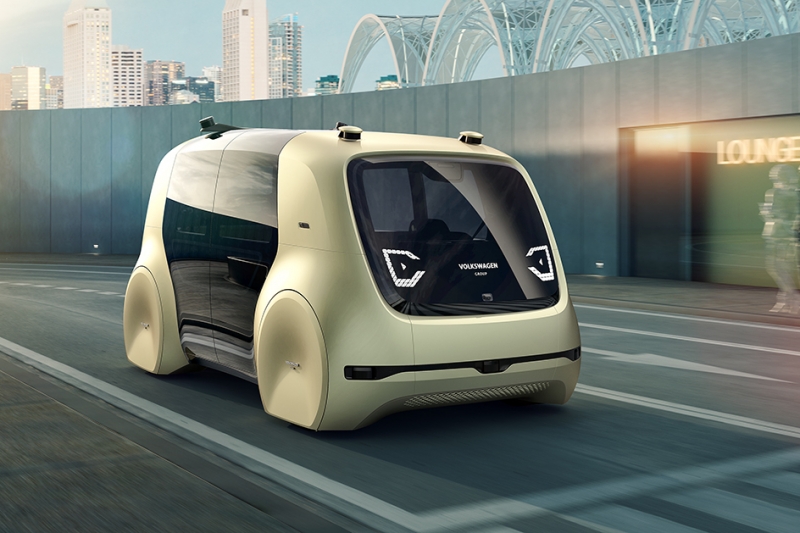 SEDRIC ? Das Self-Driving Car des Volkswagen Konzerns wurde von Grund auf für autonomes Fahren entwickelt.