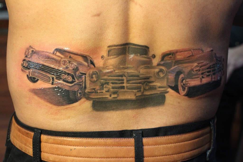 car-tattoo-designs-on-lower-back