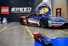 Vitórias da Ford em Le Mans em versão Lego